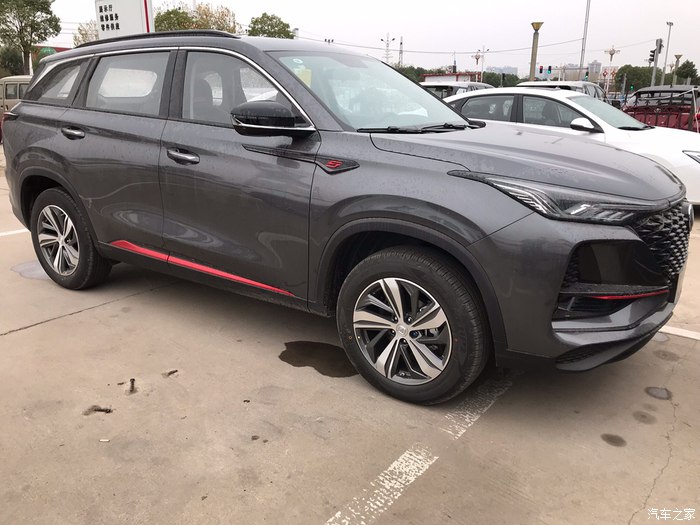 长安cs75提车作业钟情于你cs75plus安第斯灰