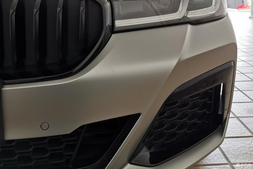 提车作业喜提2021款bmw540i磨砂暗银