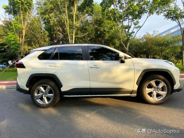 rav4荣放提车作业2021款rav4荣放实拍很酷喜欢就入手