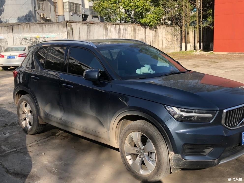 沃尔沃xc40提车作业喜提新车1400公里