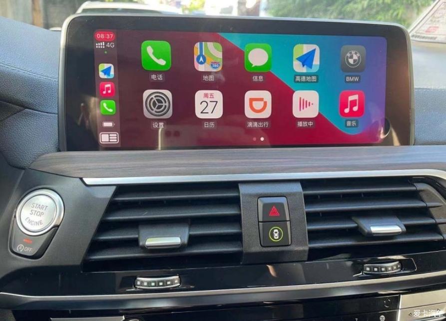 宝马x3carplay,宝马x1carplay 宝马x3提车作业x3为我的生活又增添一抹幸福的色彩