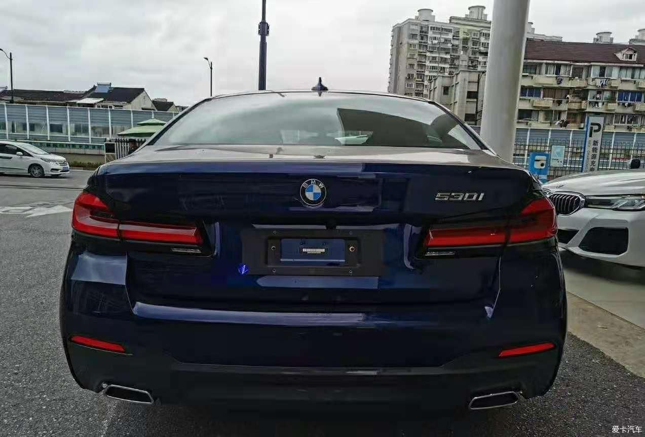 提车作业2022款宝马bmw530li尊享m运动提车啦