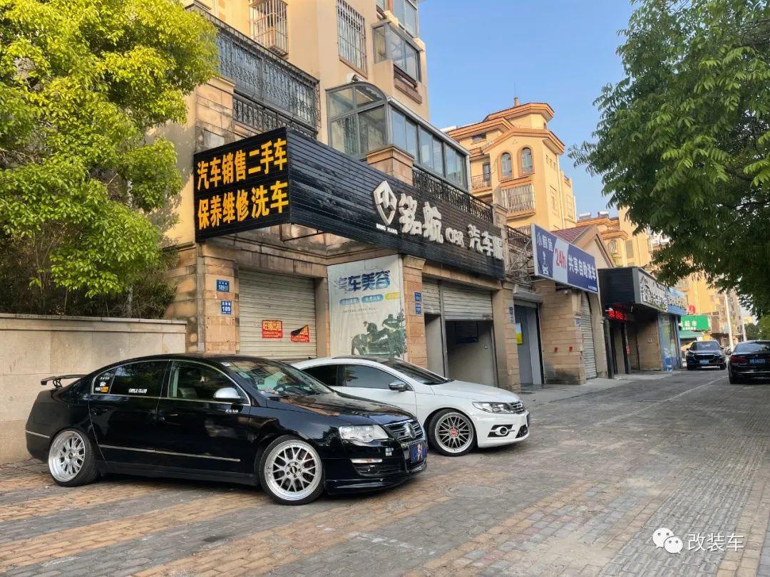 大众迈腾也能玩出"烂仔范"，绞牙战士的姿态还有点帅