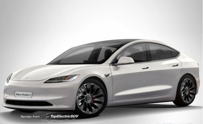 全新版特斯拉Model 3即将全球首发，首搭液晶仪表，最快明年交付