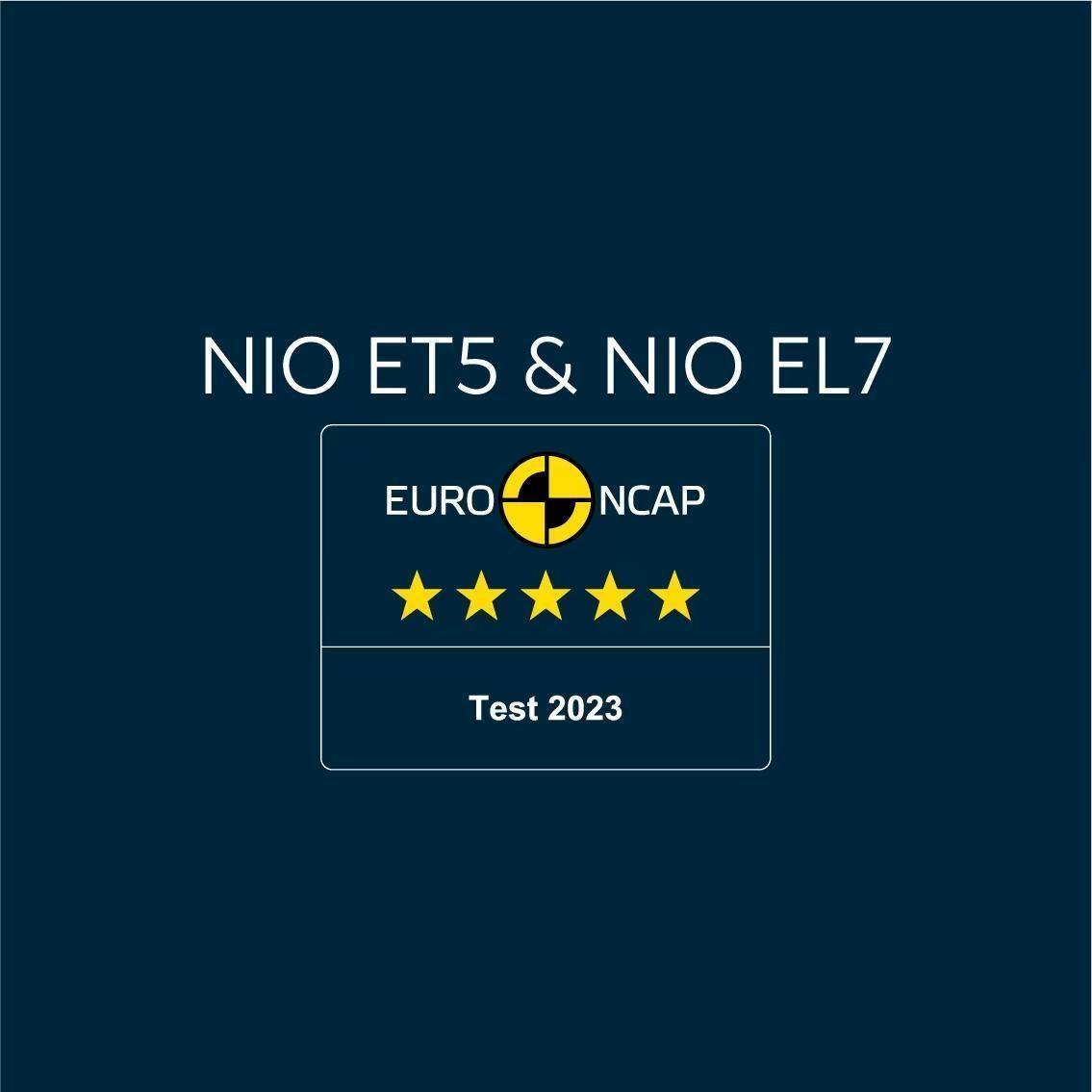 首秀E-NCAP新规，蔚来ET5、EL7获双五星安全评级