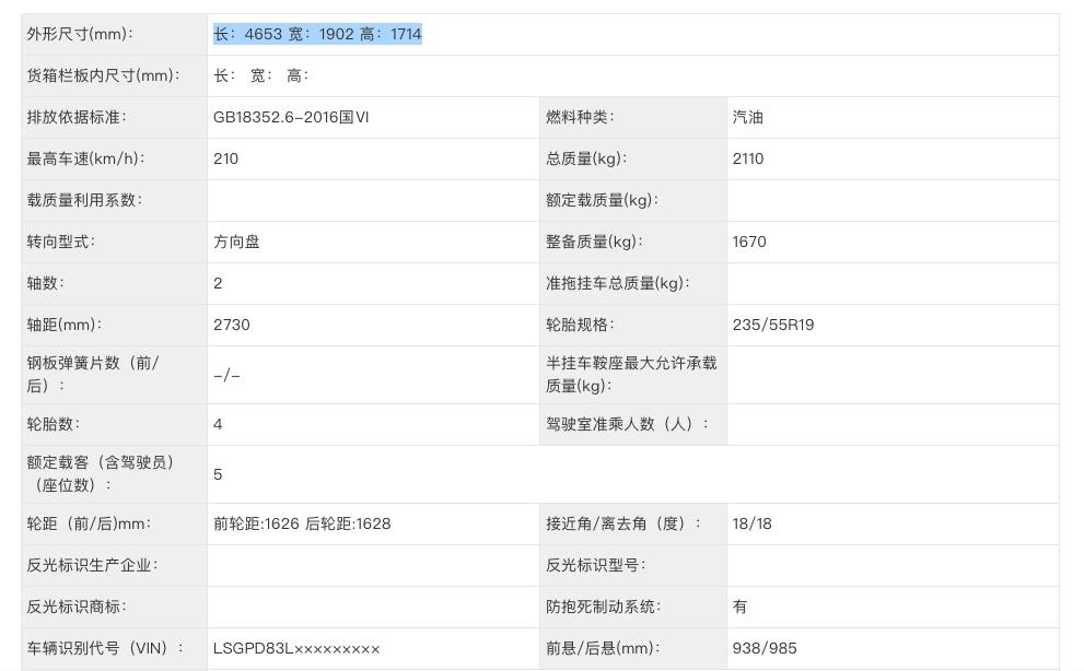 提供RS版和ACTIV版！全新雪佛兰探界者2.0T申报图，或11月上市