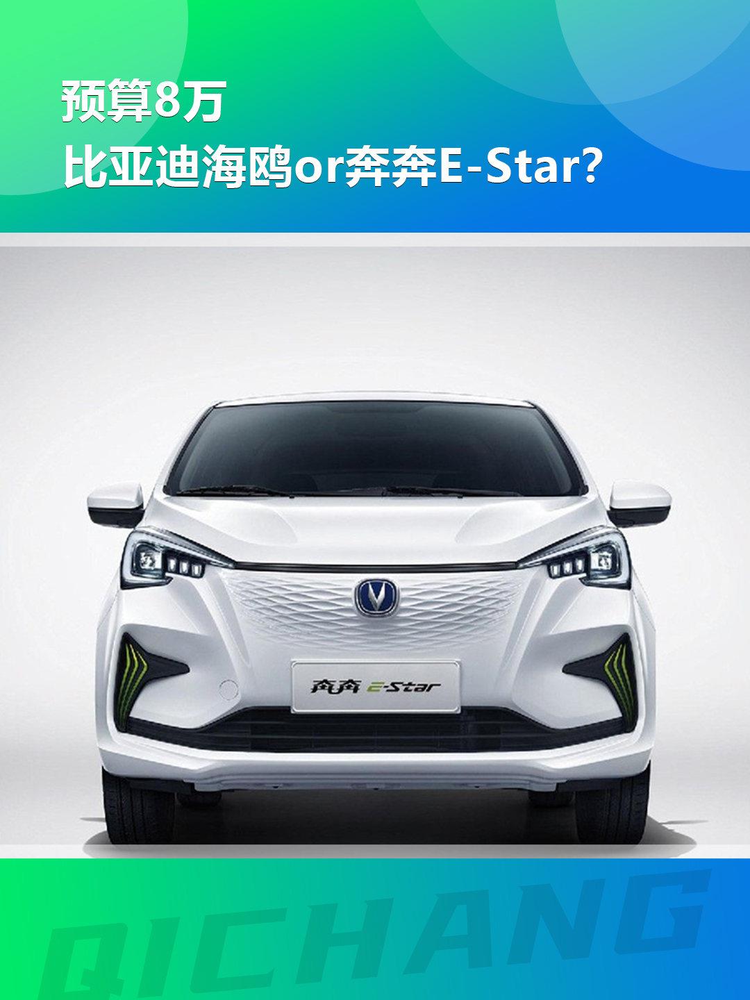 预算8万，比亚迪海鸥or奔奔E-Star？