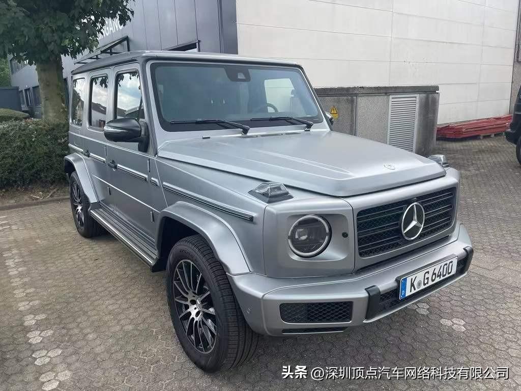 23款奔驰G400d​磨砂银 满配暗夜包 限时特价