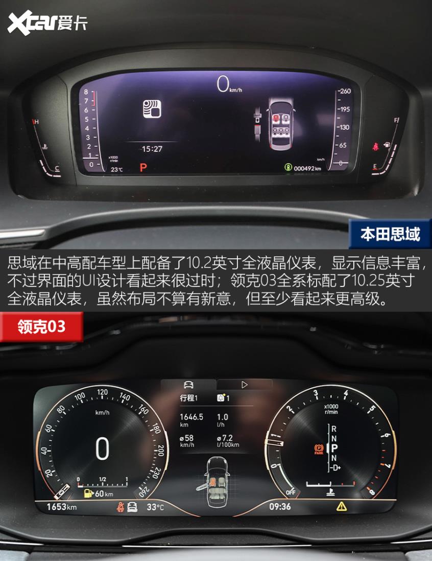 新思域VS领克03
