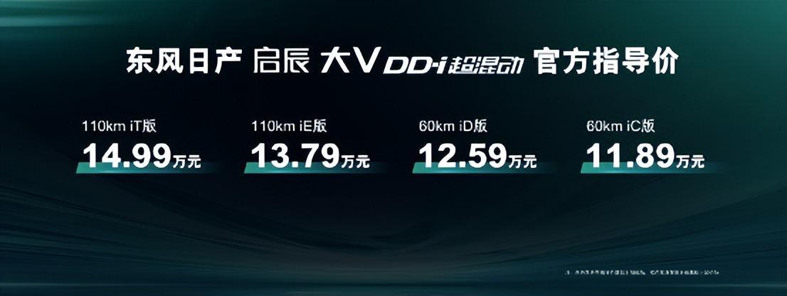 启辰大V力压宋Pro：东风日产的一小步，合资PHEV的一大步