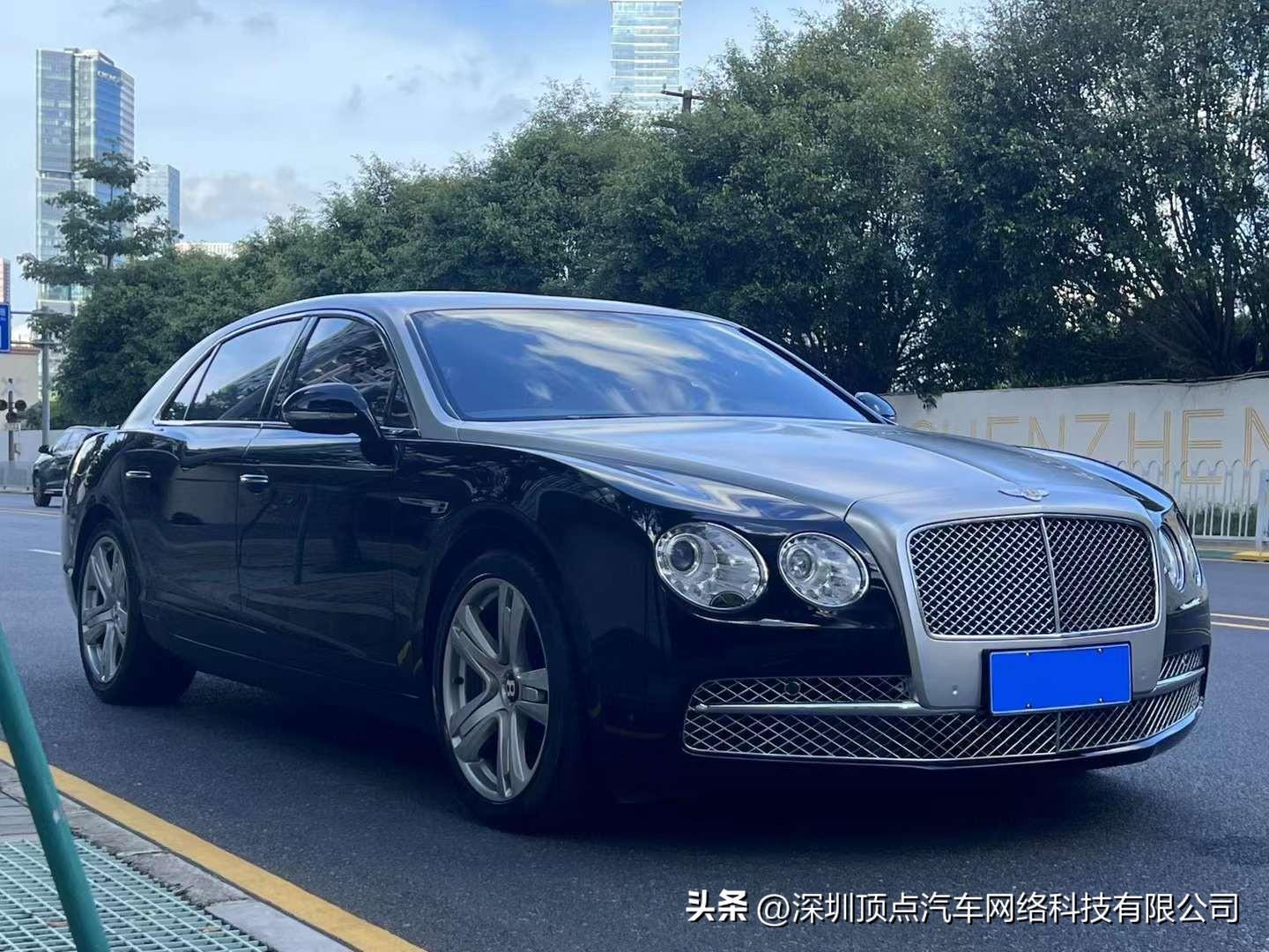 16年宾利飞驰 4.0T V8 8万公里 原版车况 喜欢把握