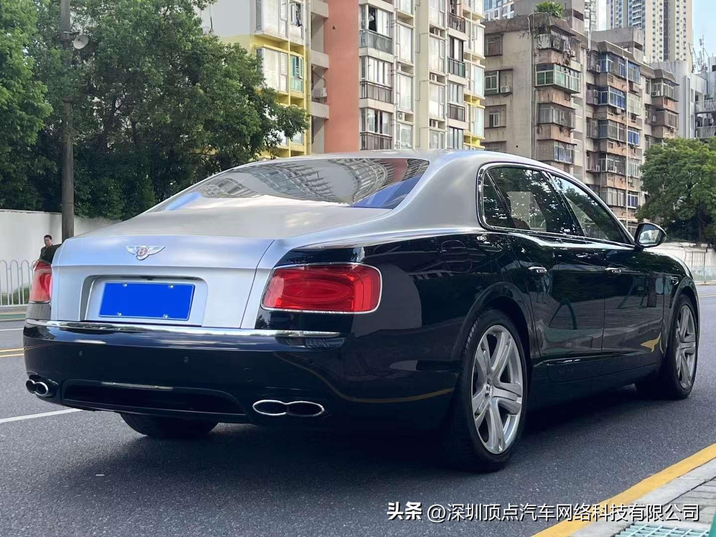 16年宾利飞驰 4.0T V8 8万公里 原版车况 喜欢把握