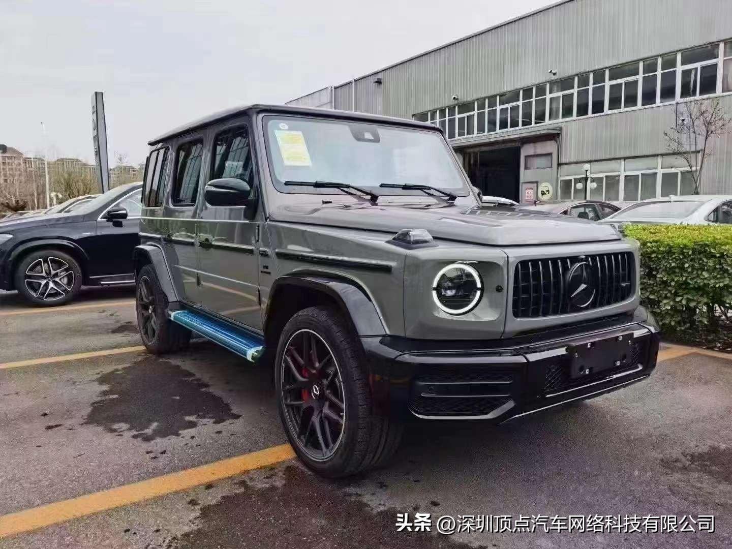 水泥灰 新款奔驰G63中规满配 价格优惠售全国