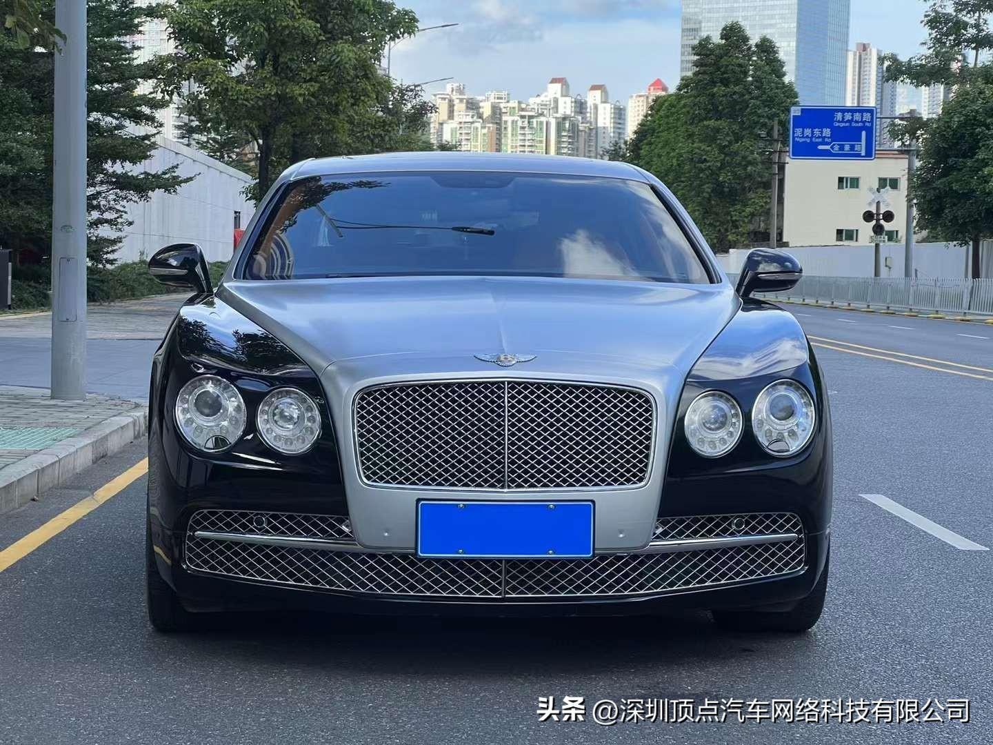 16年宾利飞驰 4.0T V8 8万公里 原版车况 喜欢把握