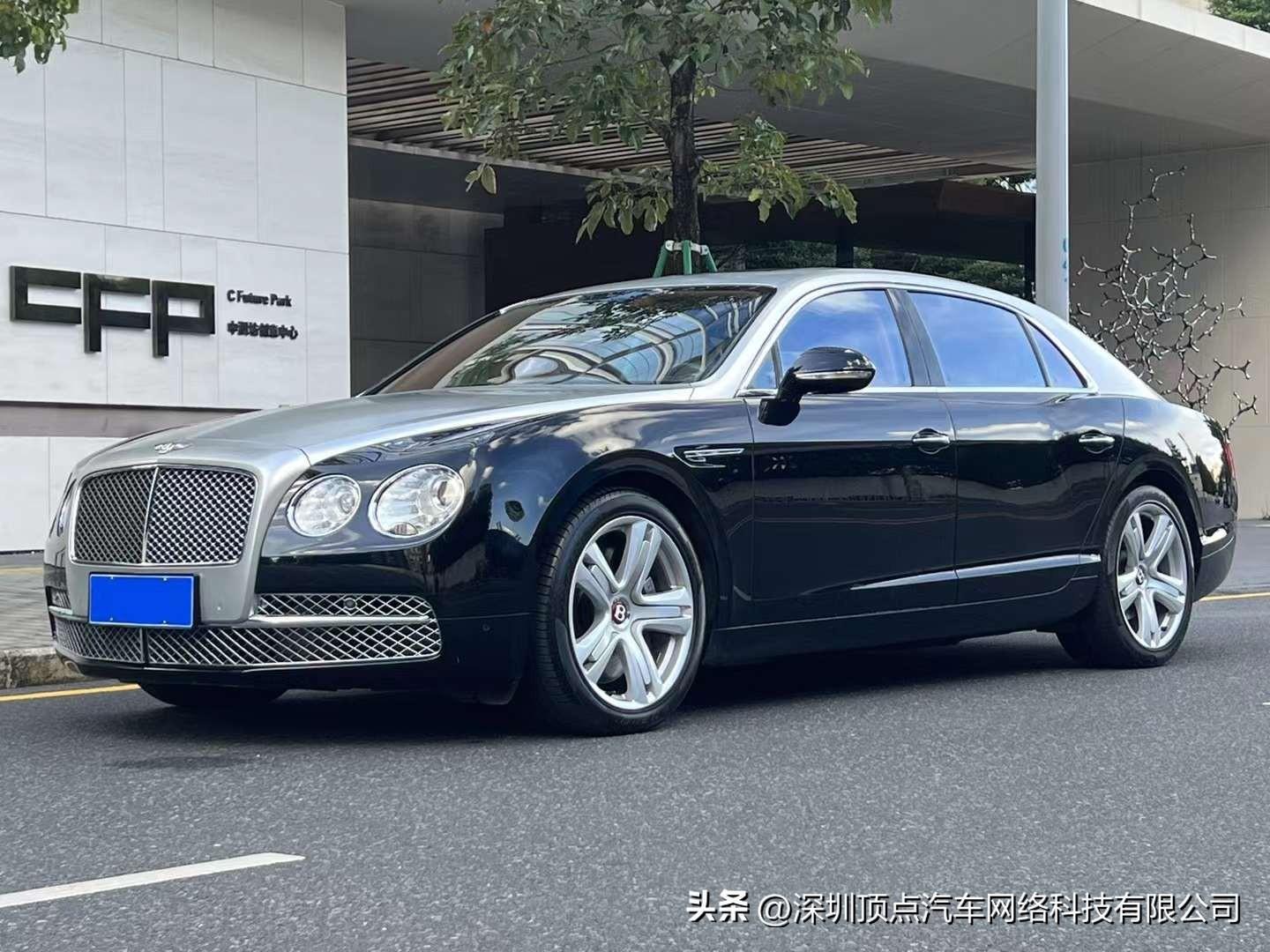 16年宾利飞驰 4.0T V8 8万公里 原版车况 喜欢把握
