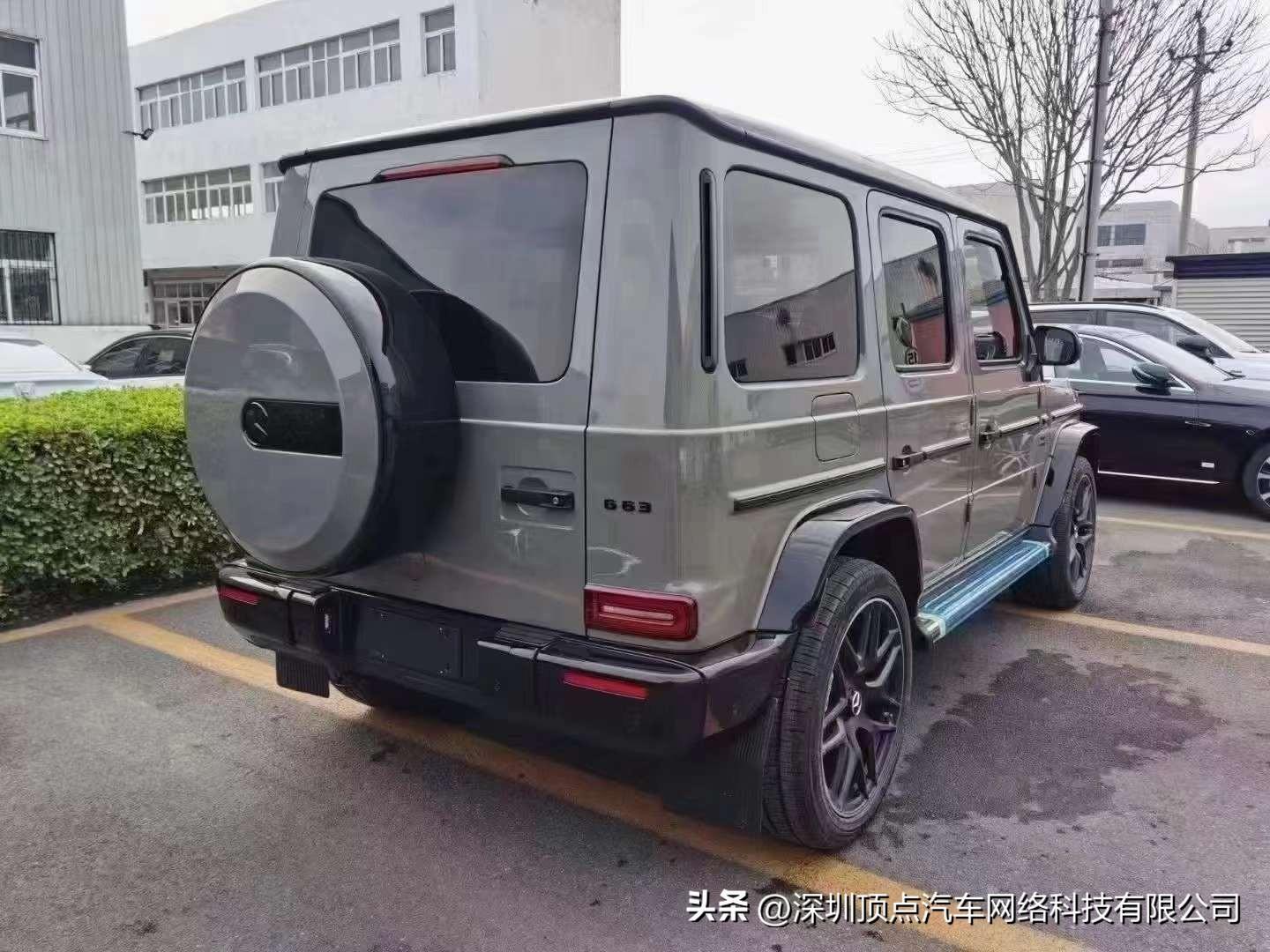 水泥灰 新款奔驰G63中规满配 价格优惠售全国