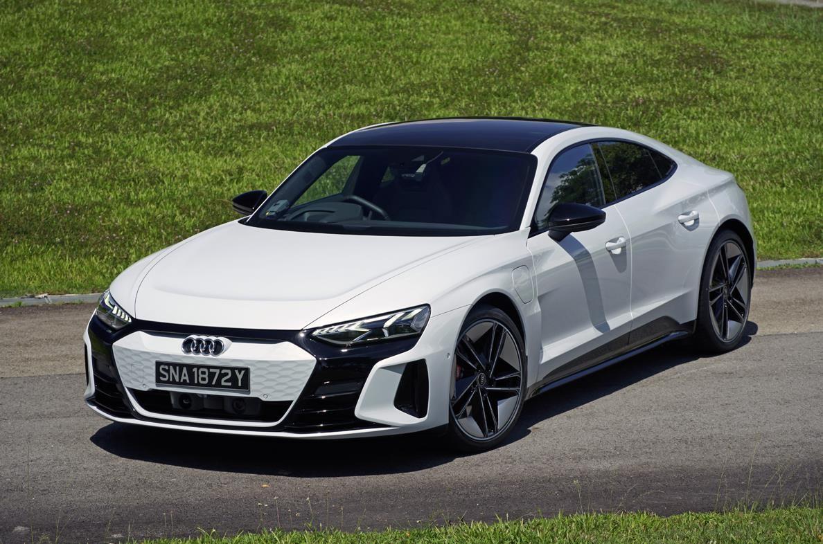 2023款奥迪e-tron GT，R8工厂制造，赛车空气动力学技术