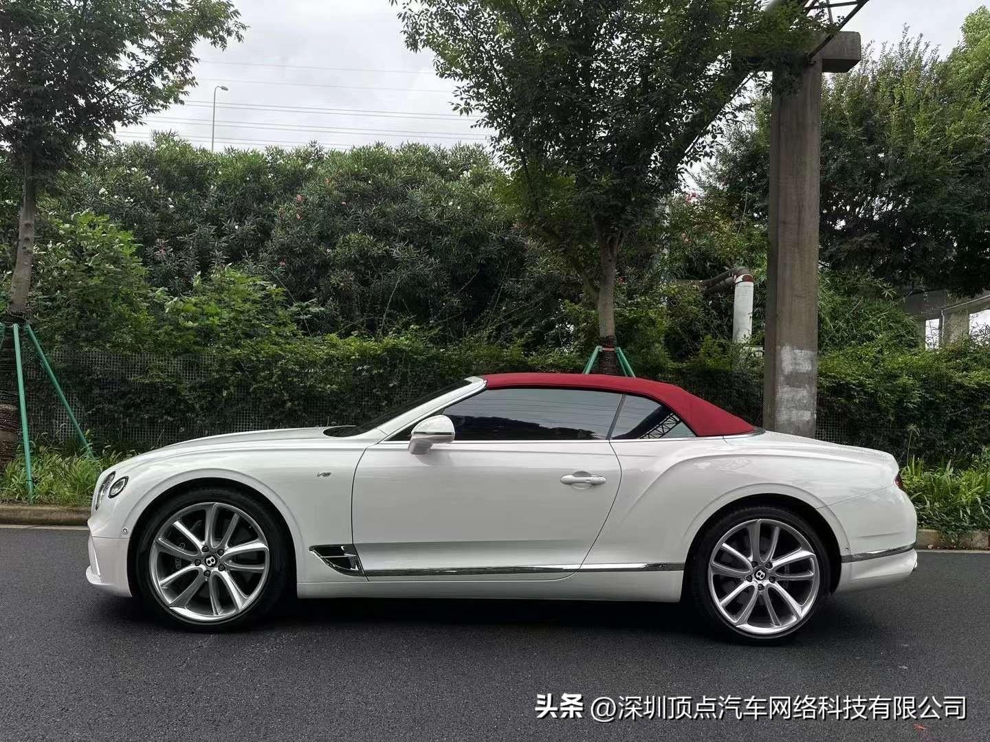 21年宾利欧陆GTC敞篷 原漆 一手 1.9万公里