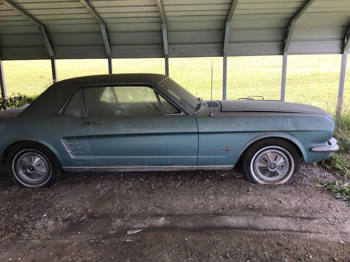 现实版车房宝物？废弃数十年的1966年福特Mustang Project