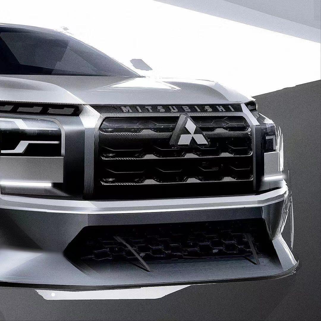 全新一代三菱L200赛化版亮相 造型激进 双门设计