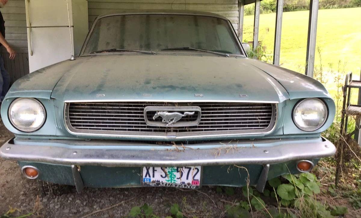 现实版车房宝物？废弃数十年的1966年福特Mustang Project