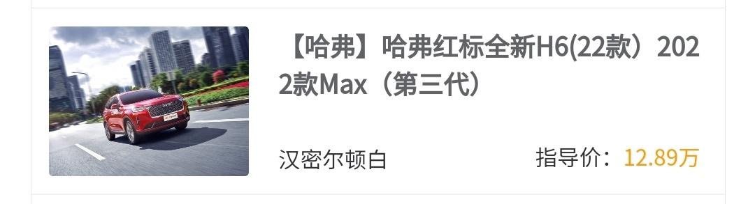 哈弗H6 现在3代没有分标吧，我这个订单上这样，这个没啥问题吧，大佬们