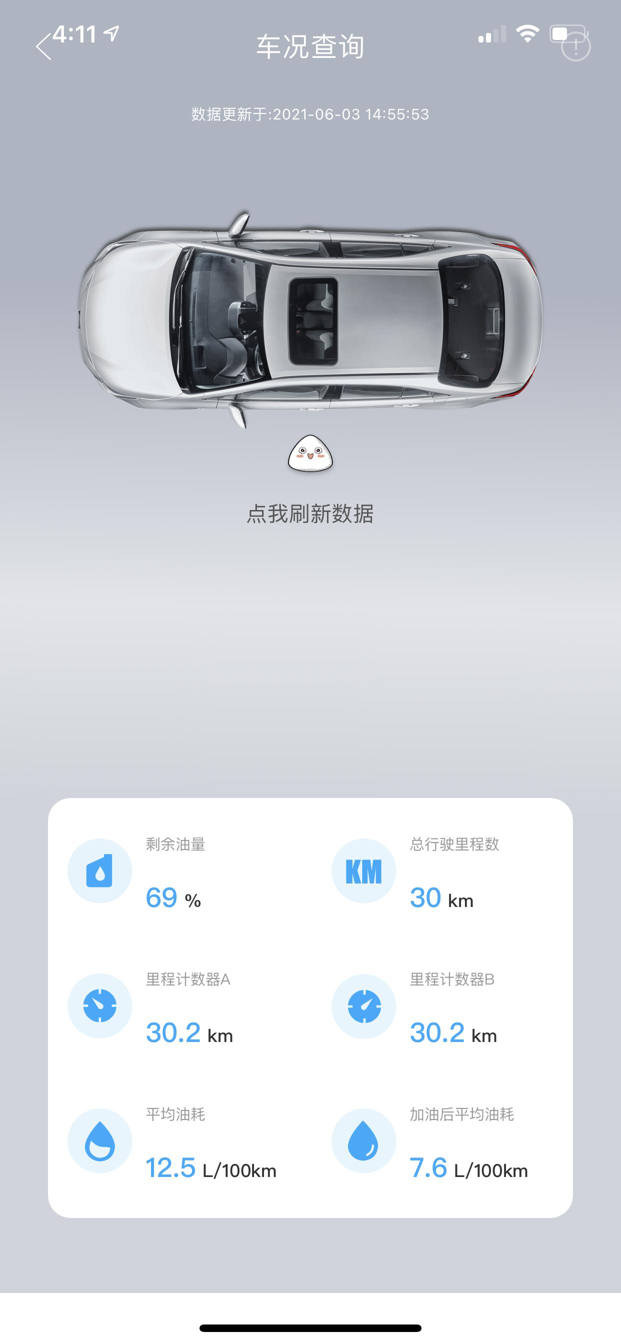 丰田凯美瑞 今天刚提的车 2.0油耗12.5个油，真懵