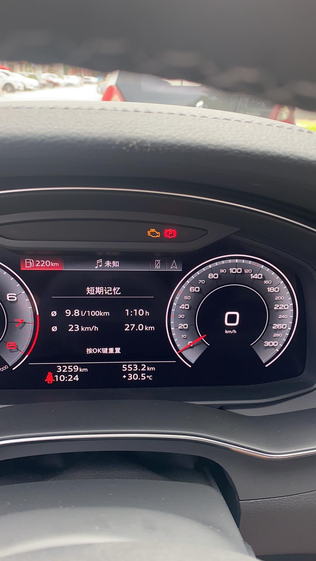 奥迪A6L 这个故障灯是什么问题