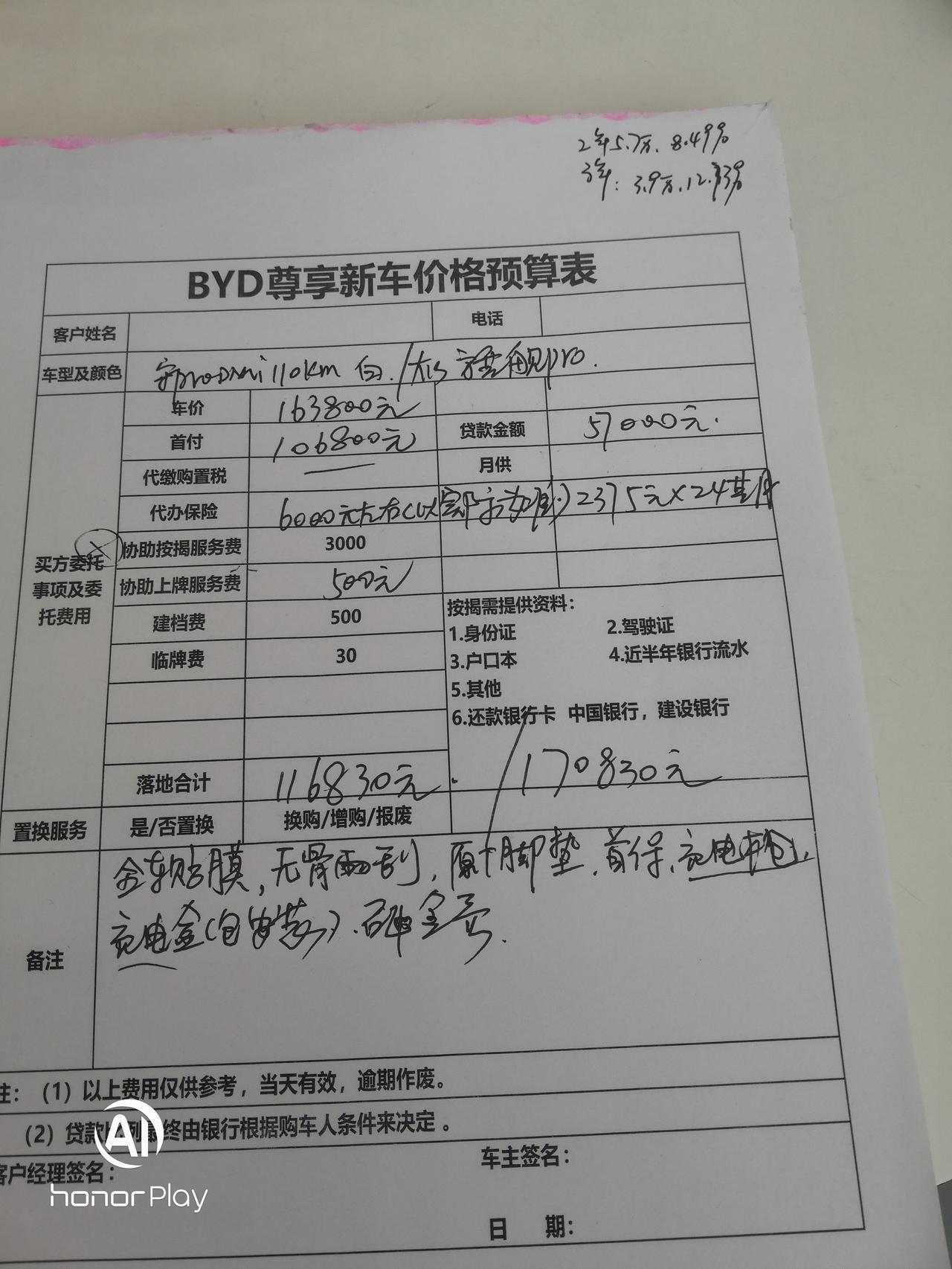 比亚迪宋Pro DM-i 不知道这个价格合适吗。萌新一枚不懂。而且等车等五个月。一边是全款。一边是分期。求解