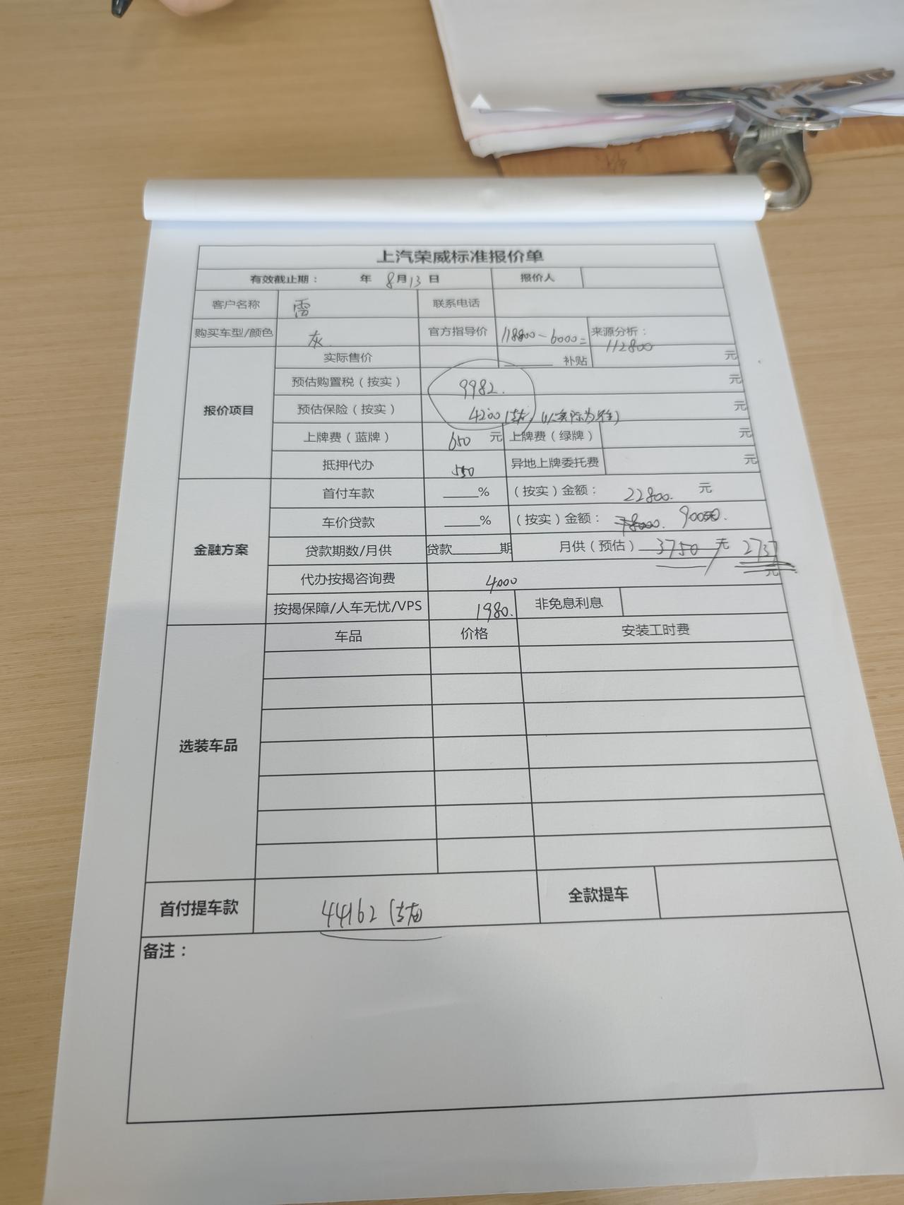 荣威i6 MAX 兄弟们我想知道智驾版什么价格落地才是最合适的！    这是初步了解的价格