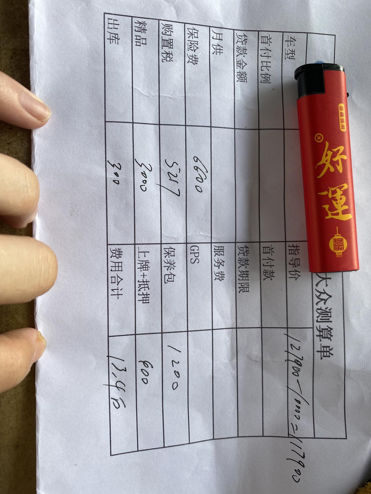兄弟们，2023款朗逸1.5满逸版本，13.4落地，还有的谈吗？