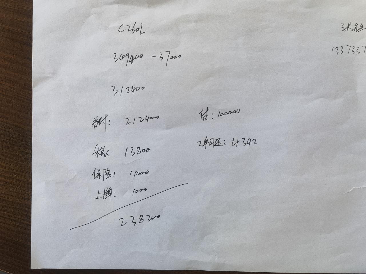 奔驰C级 沧州这价格可以吗？全款就是把贷款的十万加上