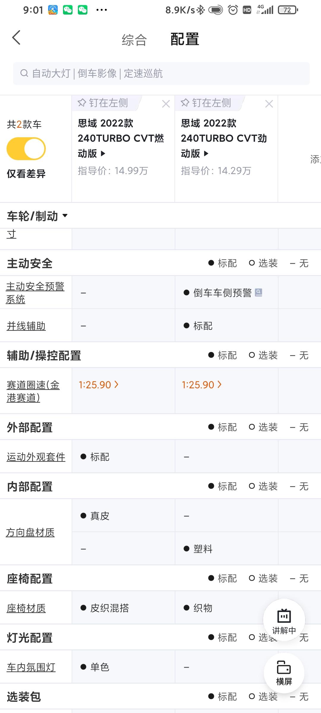 十一代思域，劲动款和燃动款哪个比较好，有点小纠结，有提供意见的吗？