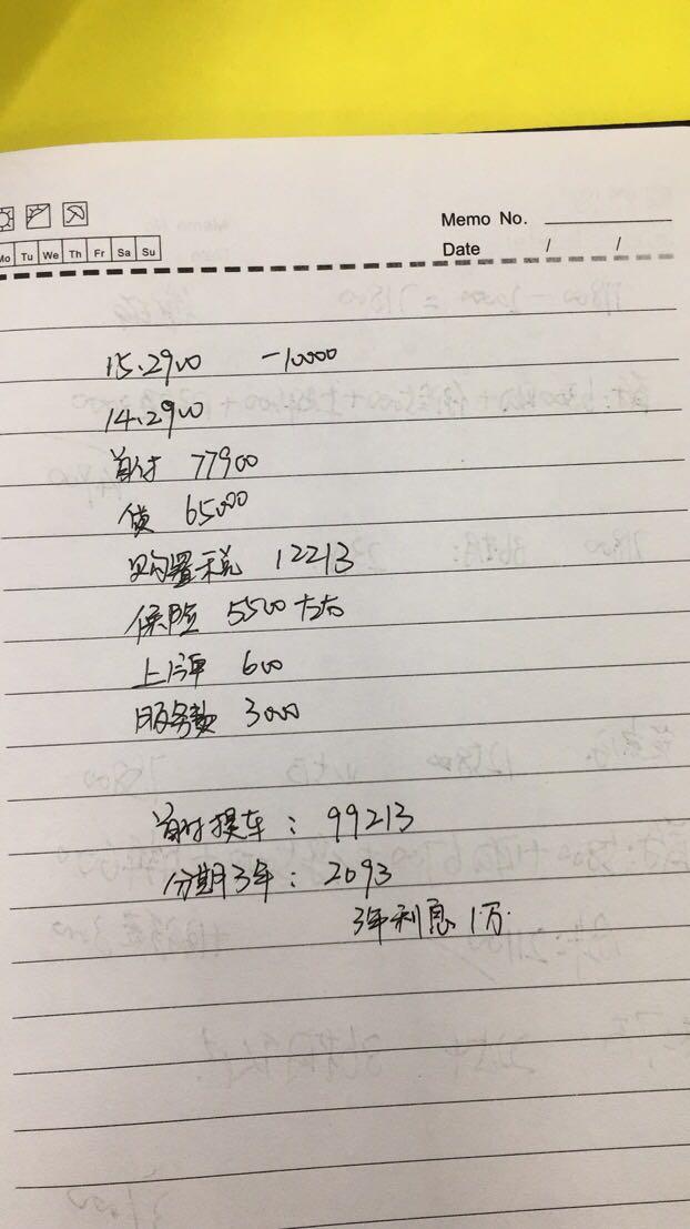 两厢思域  潮酷控 分期下来17万4 ，这个价格贵吗。佛山这边多少能落地？