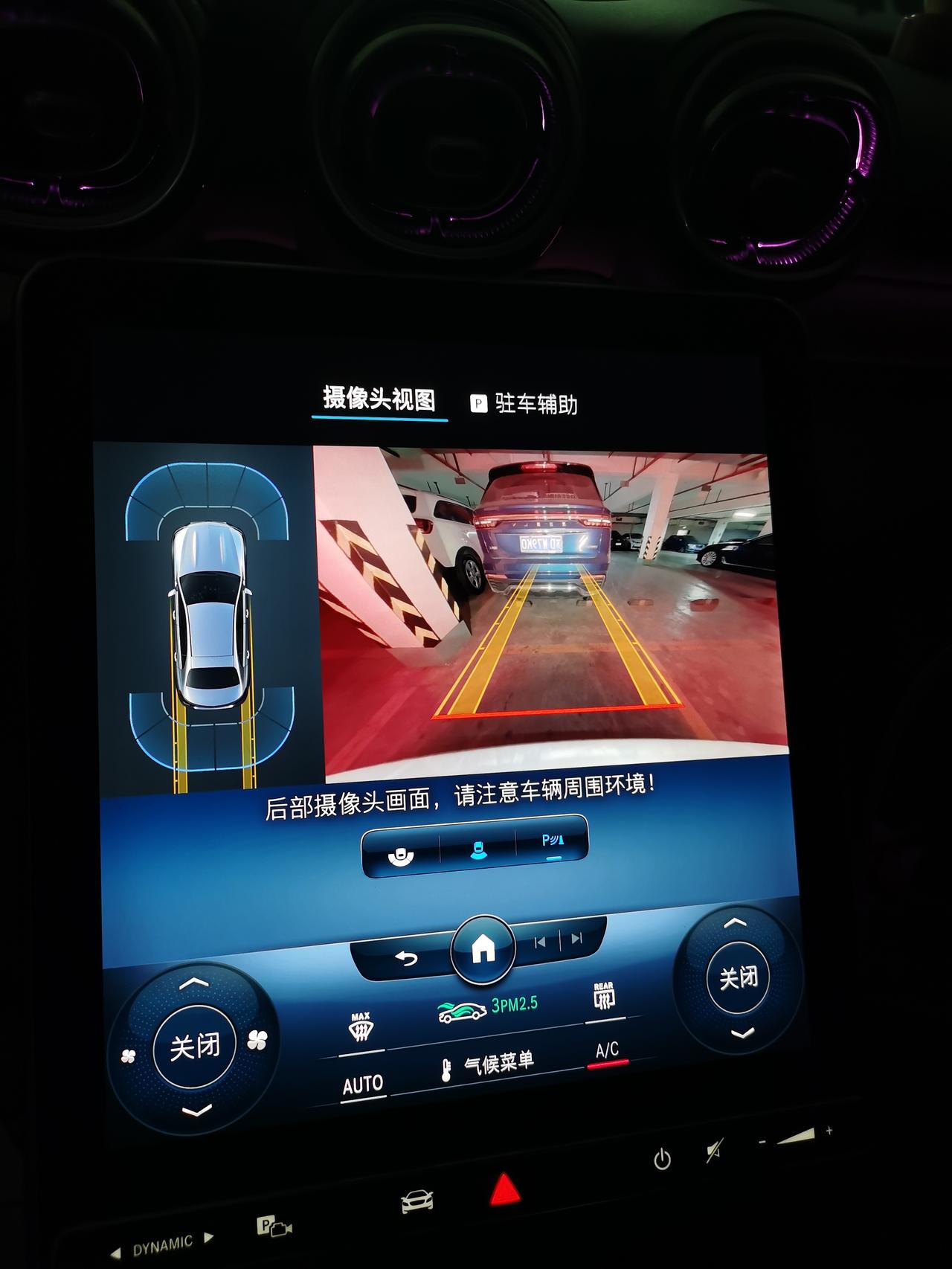 奔驰C级 C260L，两侧雷达显示缺失，有遇到过这个问题的吗？