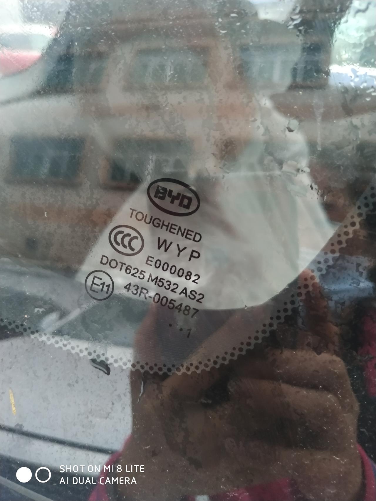 比亚迪宋Pro DM-i 哪位朋友告知W丫P是什么牌子的玻璃，帮我看看图几月份生产的玻璃