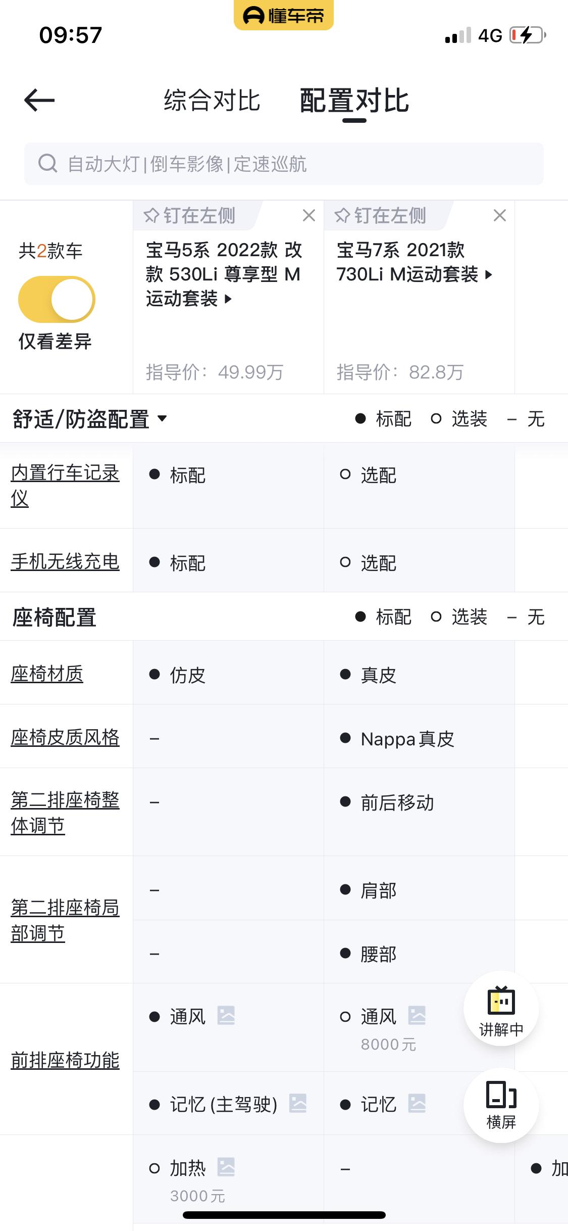 宝马7系 大佬们，想换车了，刚好我看现在7系大促销，我们这里730裸车价67万。530裸车价43万。两者落地相差25万，