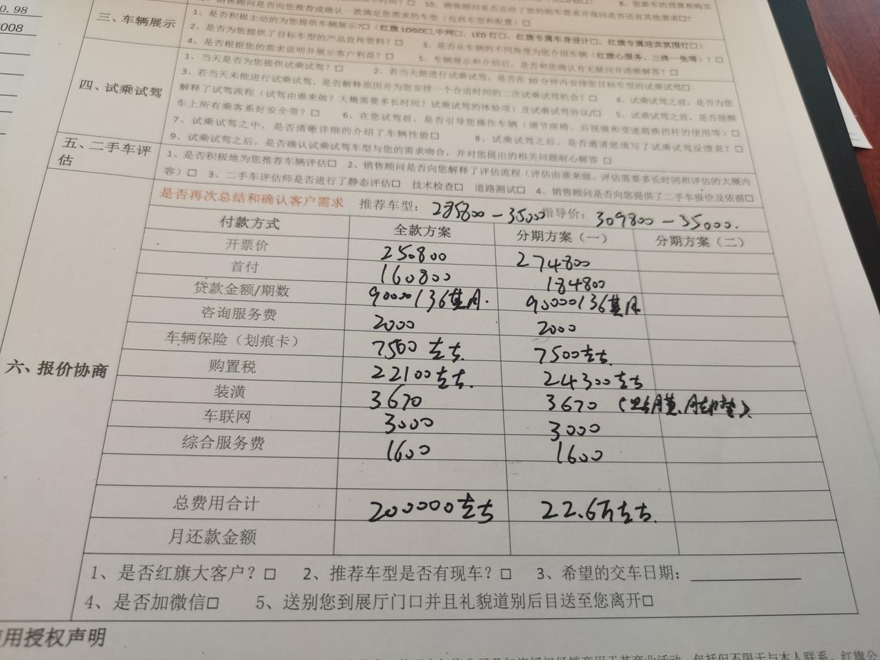红旗HS7 各位大佬，2.0的中配跟高配，这个价格怎么样呀，另外想问一下2.0的驾驶感受怎么样啊，2.0T动力够用吗？今