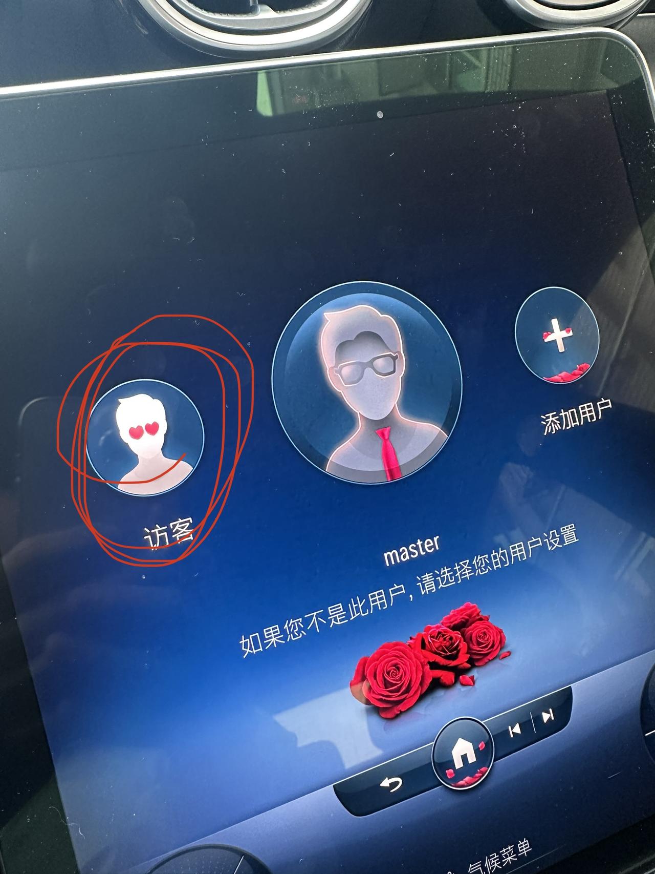 奔驰C级 这个访客可以删除吗？