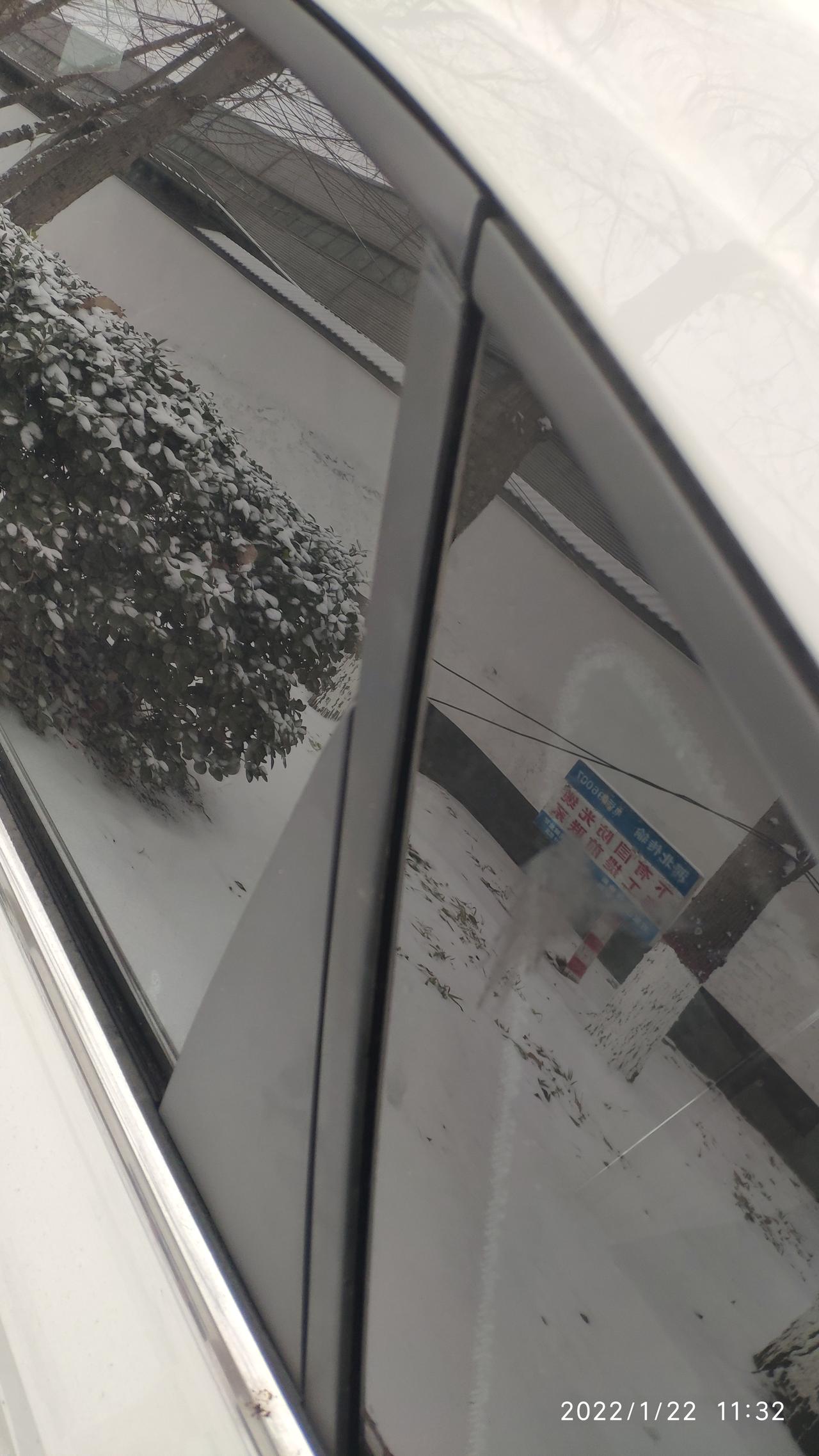 大众朗逸 关好车门缝隙这么大吗？家人们
