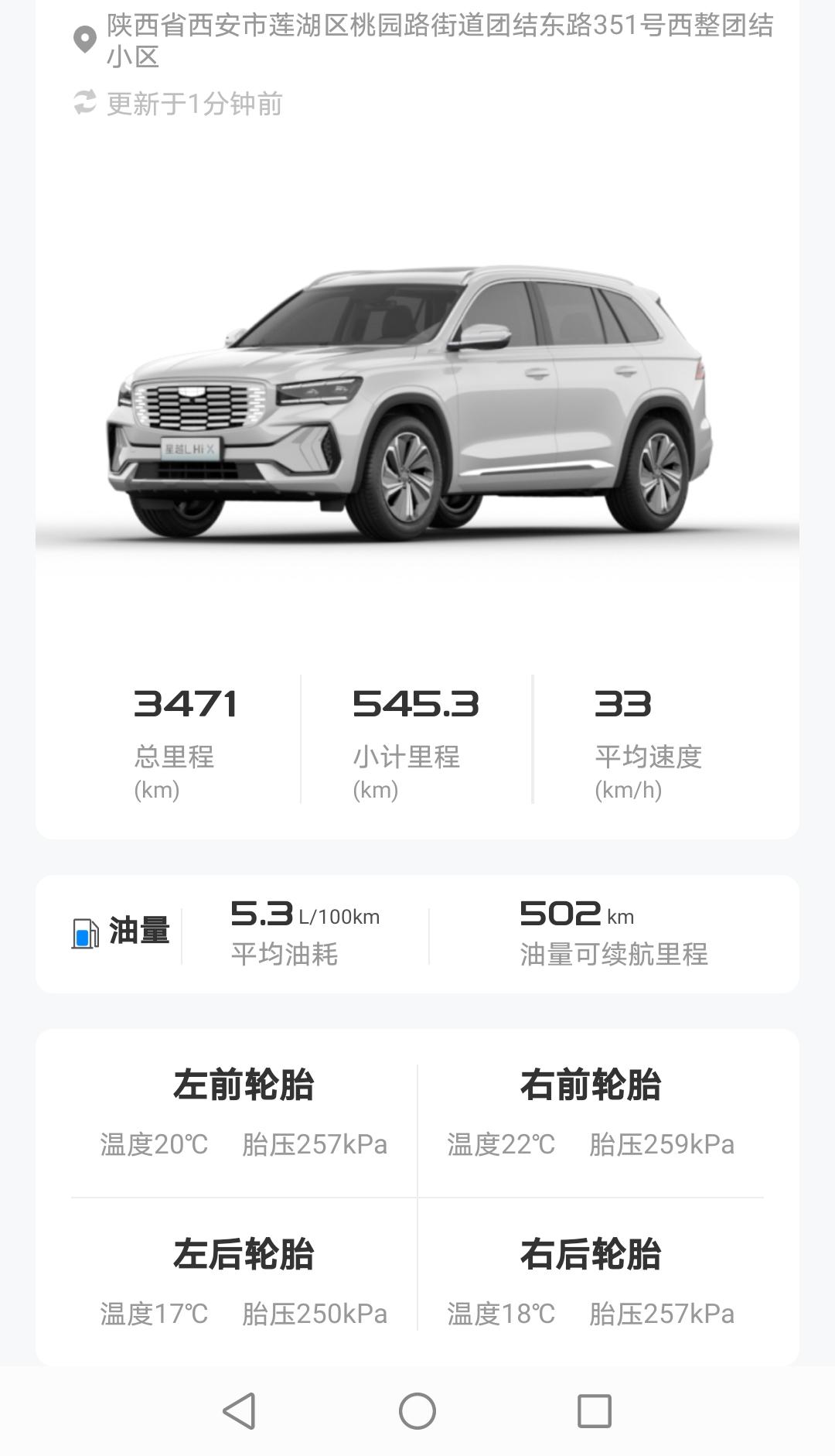 吉利星越L 雷神为啥做了首保油耗还升高了？头3000自己开不带空调到了5.0-5.1，开空调6.0-6.1。做完了首保现
