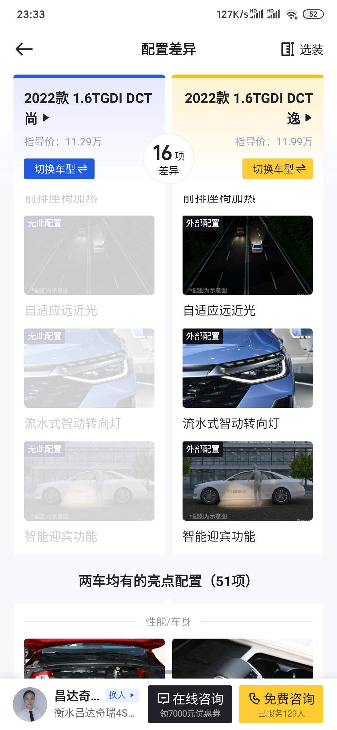 奇瑞艾瑞泽8 这个配置是啥差距？？？
