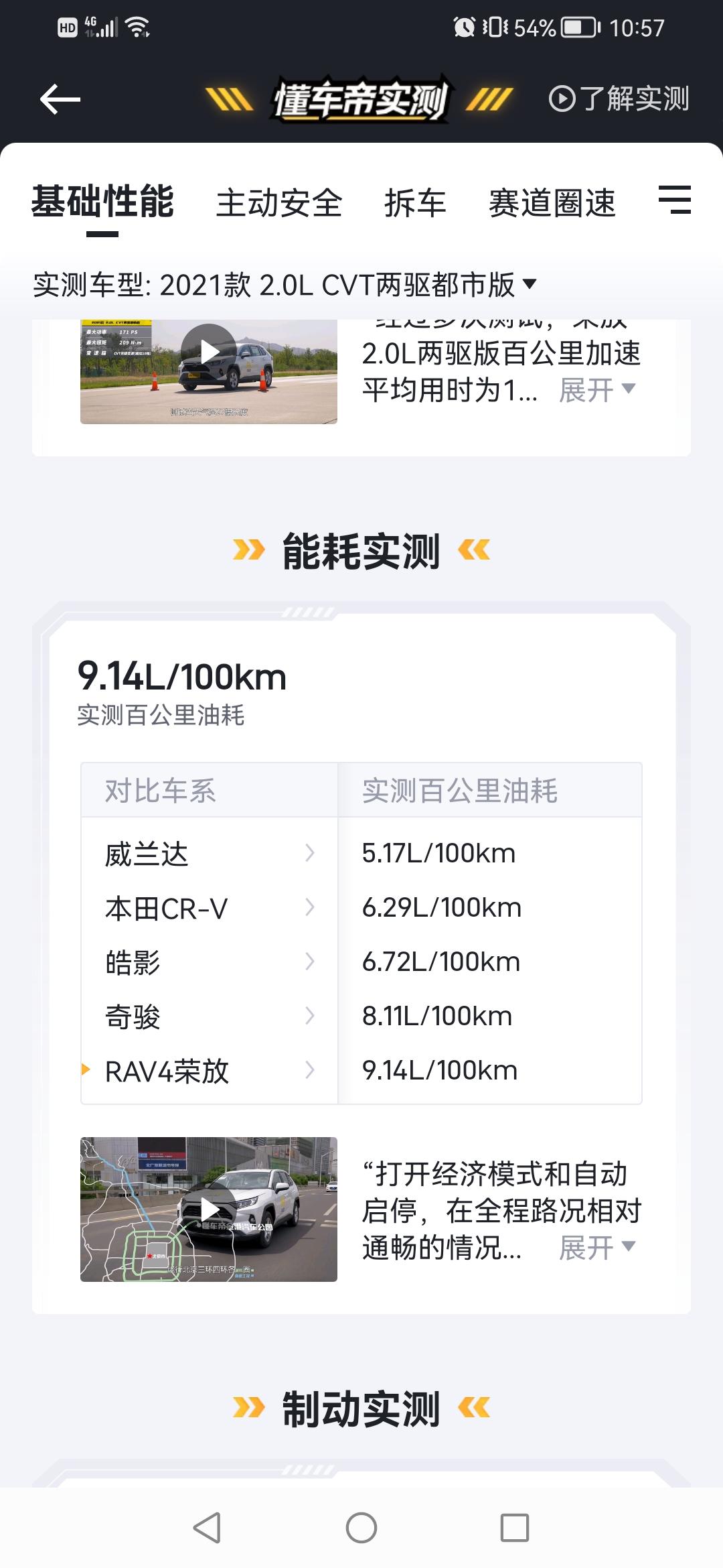 丰田RAV4荣放 为啥4驱耗油比2驱油耗低？？？