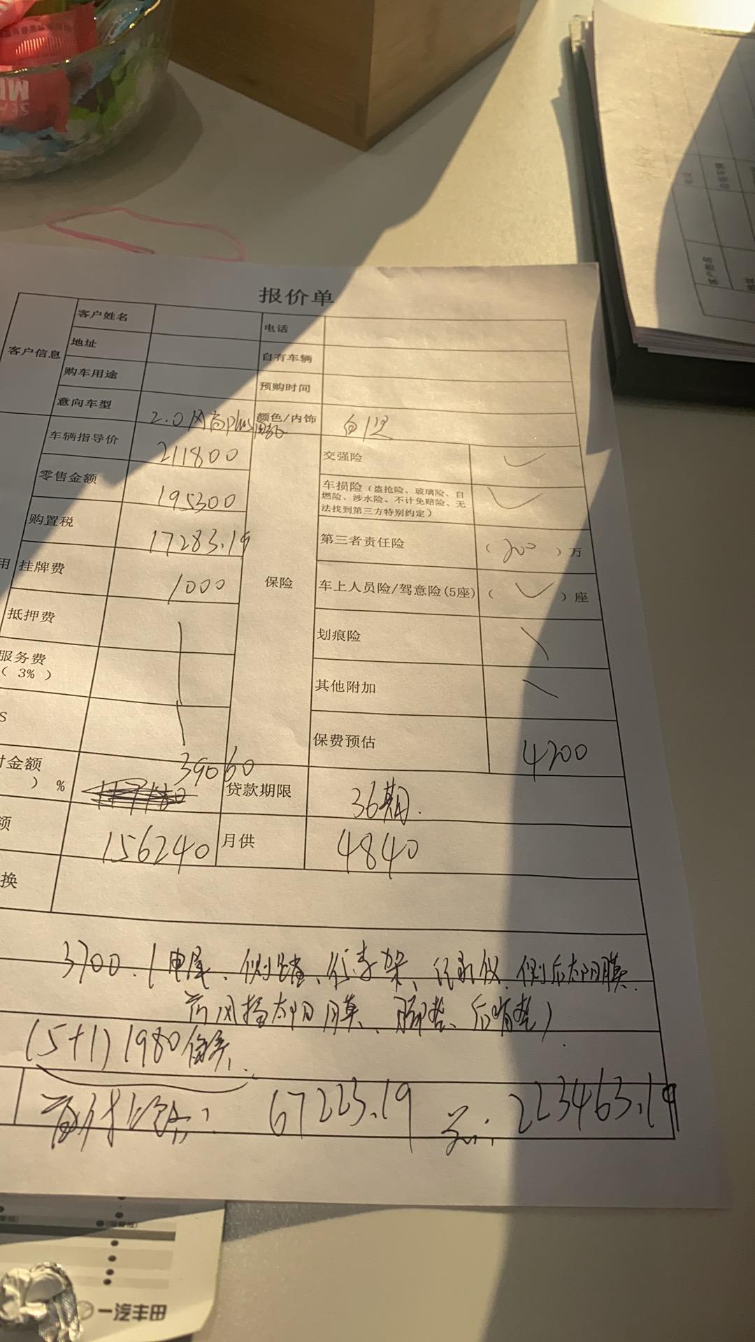 丰田RAV4荣放 坐标青岛 4驱风尚plus  这个价格贵吗车友们