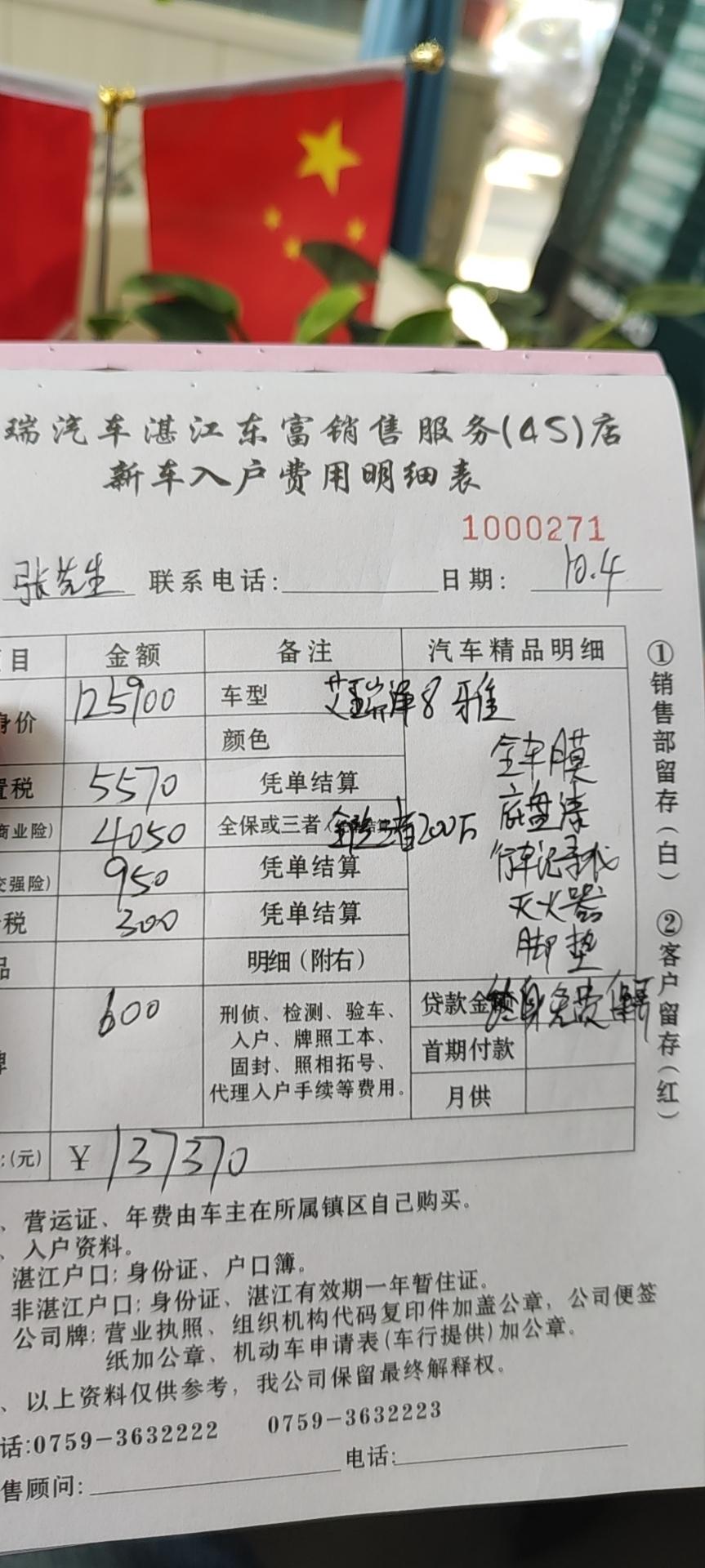 奇瑞艾瑞泽8 贵了吗，兄弟们
