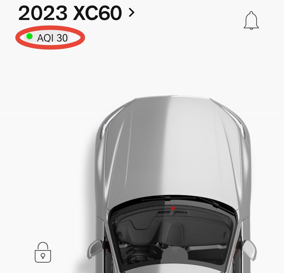 沃尔沃XC60 23款智逸，按道理是没有空气净化器的，车机也不显示空气质量。请问手机APP里这个AQI准吗？另外这个AQ