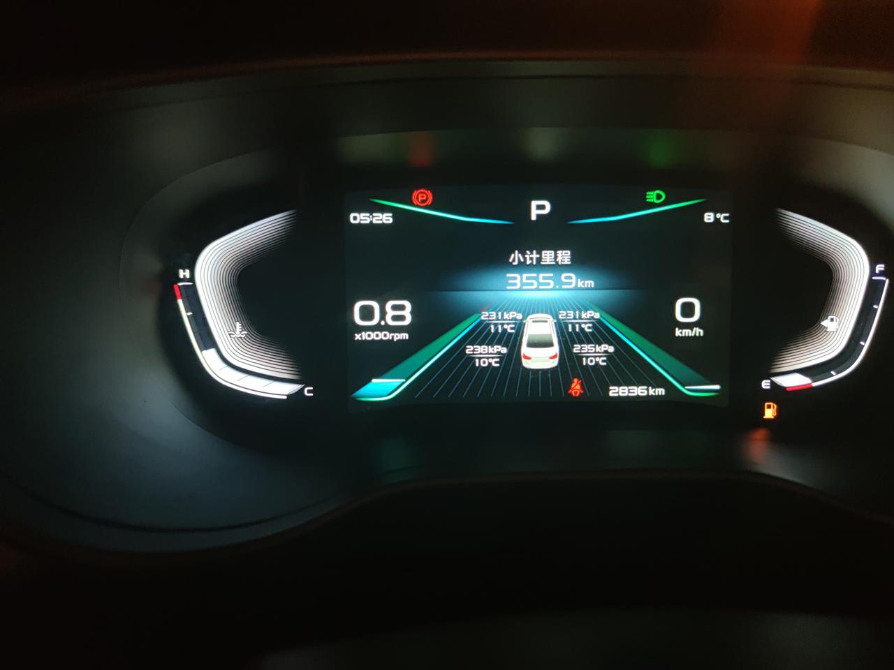 20款帝豪1.5L CVT向上版。加一箱油市区跑360公里正常吗？230块钱油