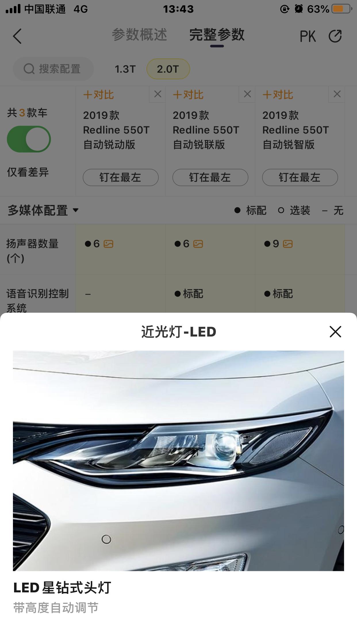 雪佛兰迈锐宝XL 2.0t低配 能选中配的led大灯吗？ 选装不了 我想问2.0t低配车主 你们改灯了吗 改的话怎么改的