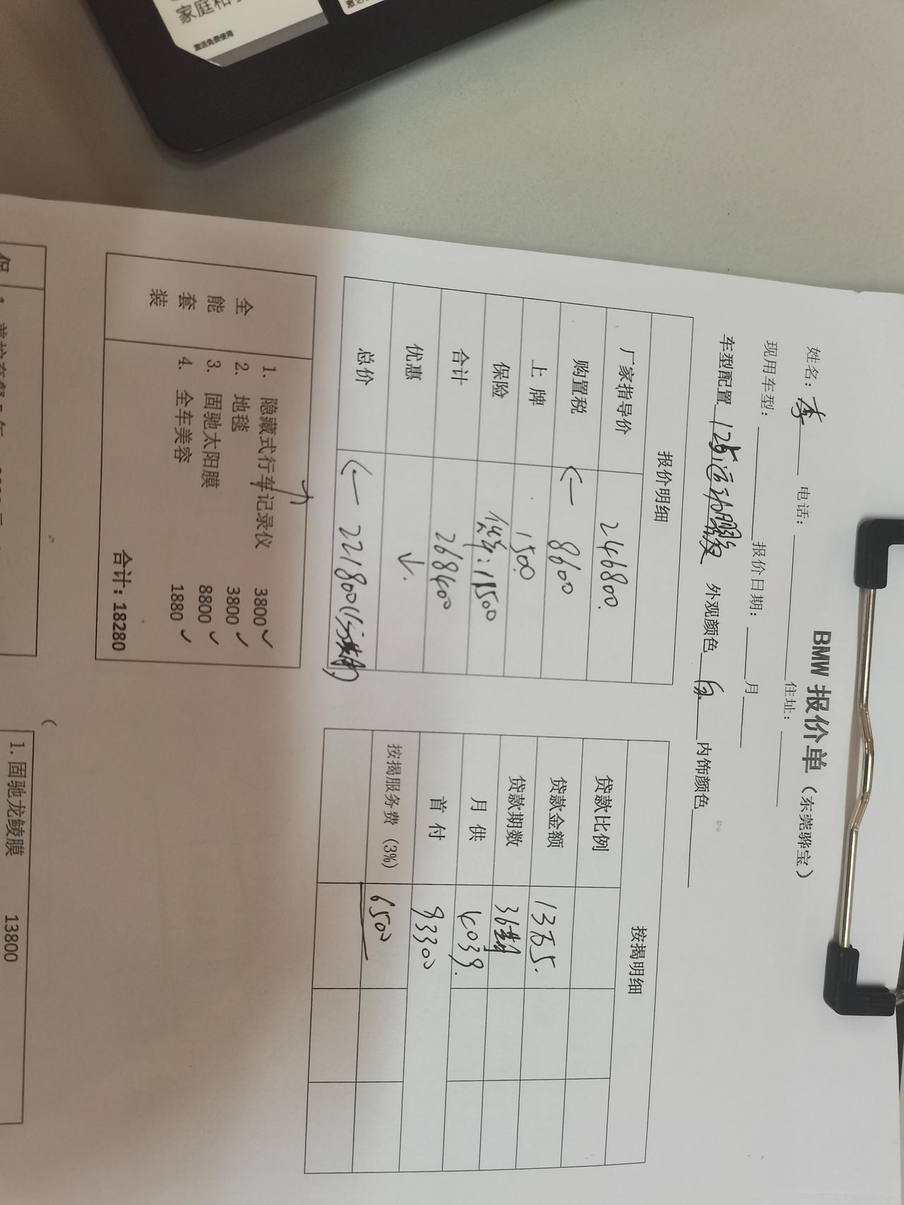宝马1系 我想问一下你们125是如何保持在20万内的为什么我昨天去看车报价给我22多