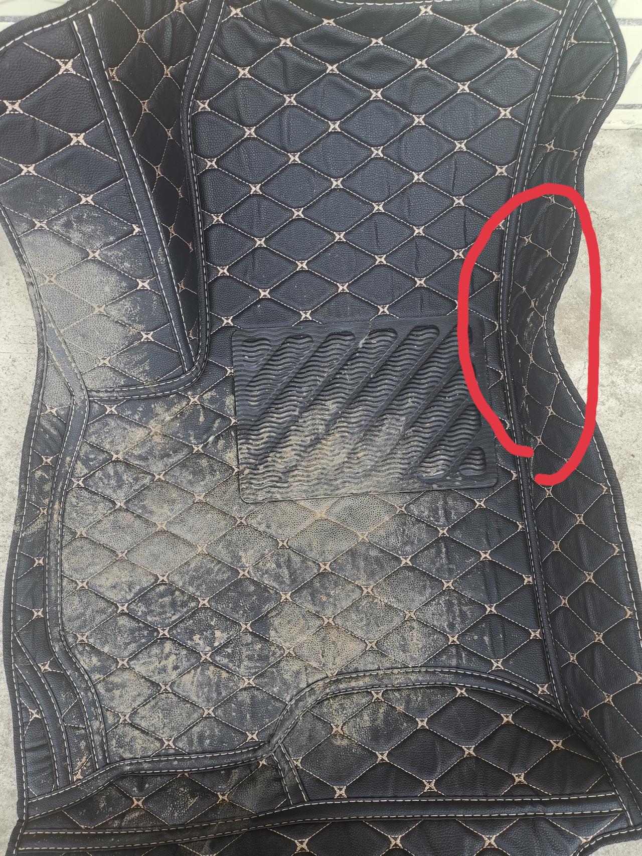 奇瑞瑞虎8 PLUS 只求大佬只招，不是车的问题，脚垫翘边怎么处理？卡油门实在太难受了，之前我就在车友圈看到过有人解决过